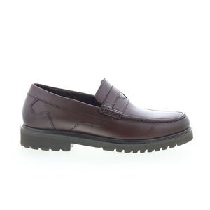 Rockport Mens Maverick Penny Brown Shoes (NWT)